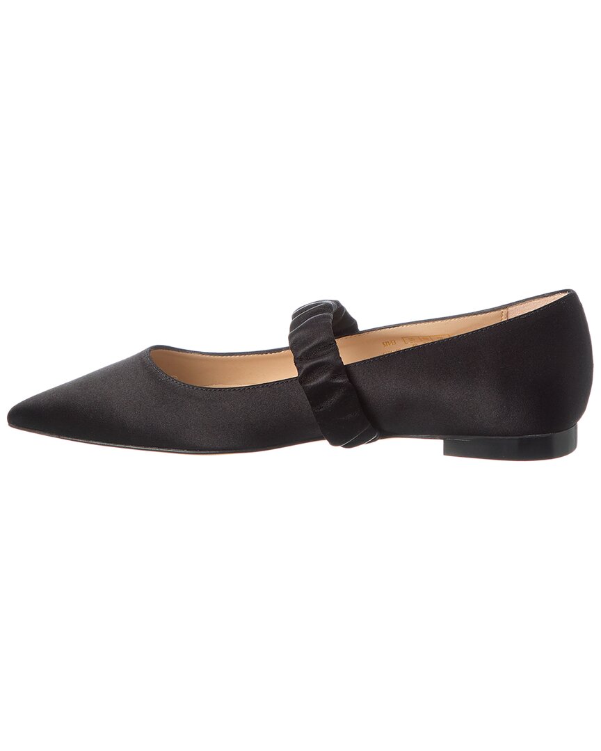 maxine satin ballet flat