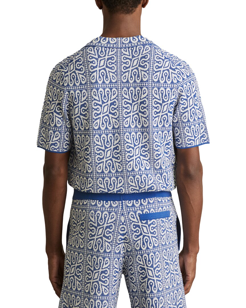 river cuban button top