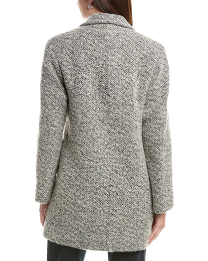 double breasted wool coat