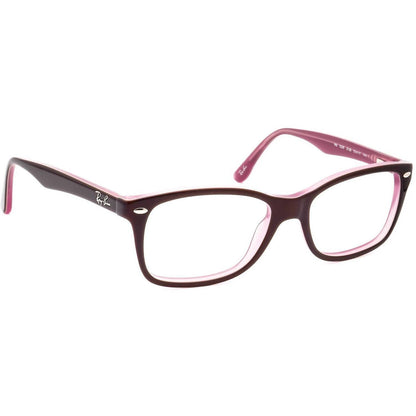 unisex rx5228 glasses in brown/ pink