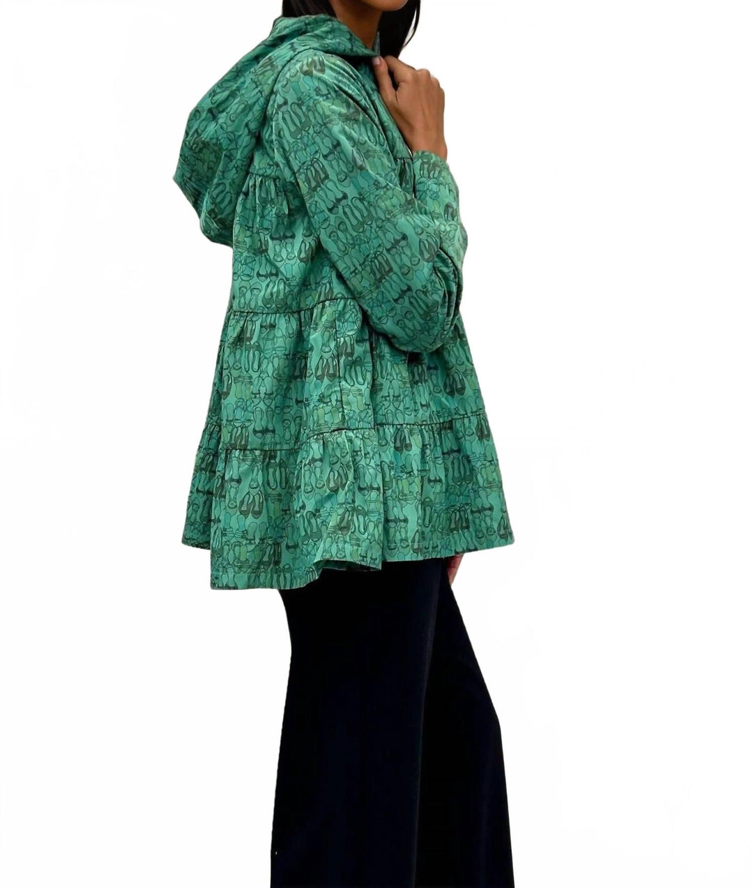 maybelle jacket in green