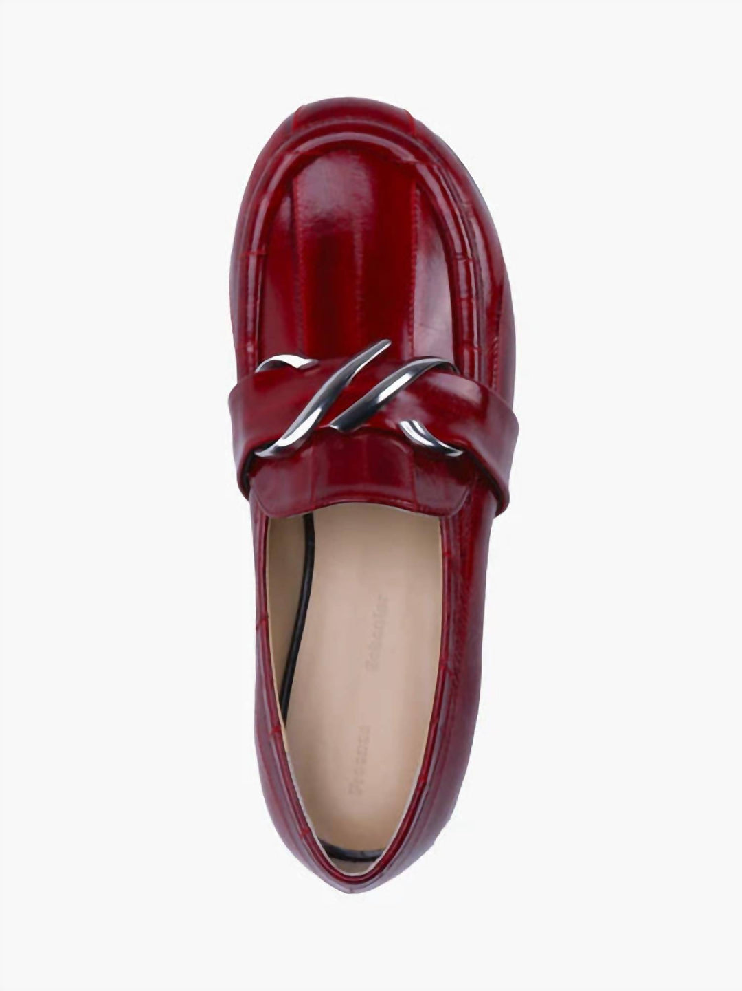 monogram loafers in rosewood