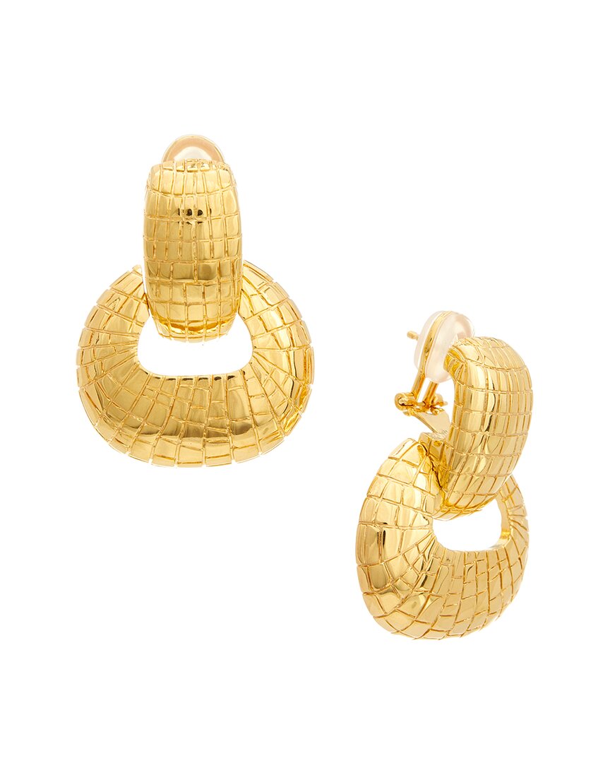 mosaic textured earrings