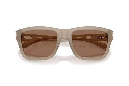 unisex dl3006u 201273 sunglasses in opal transparent grey