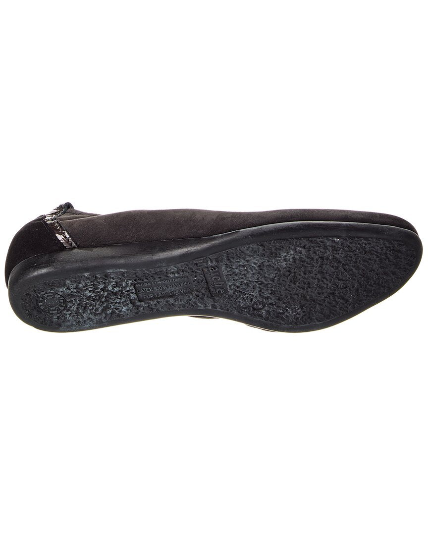 lamara suede flat