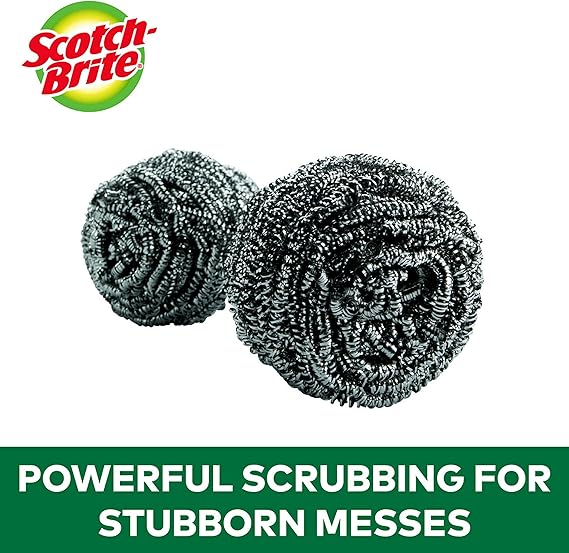 Steel Scrubber Pack 6 pcs