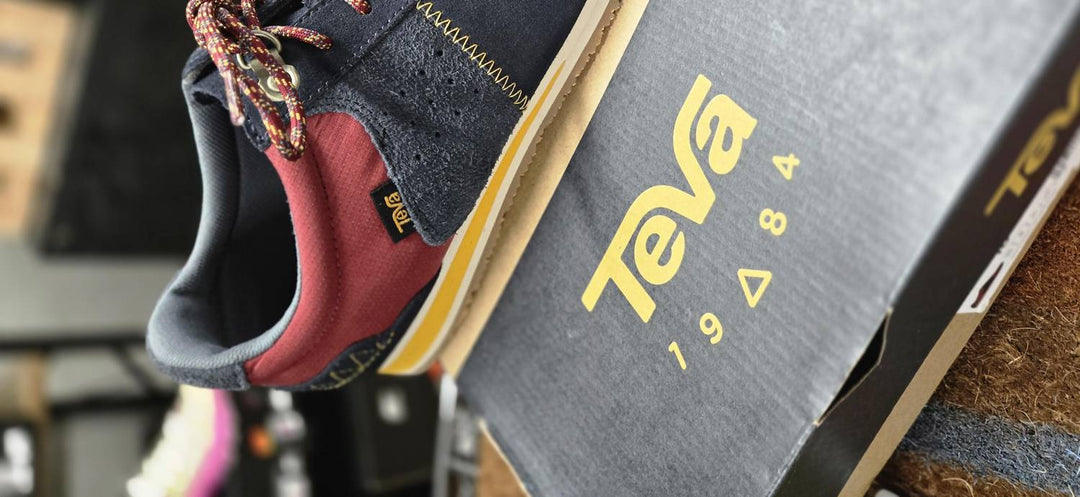 women's highside '84 shoes in beet, navy, marigold