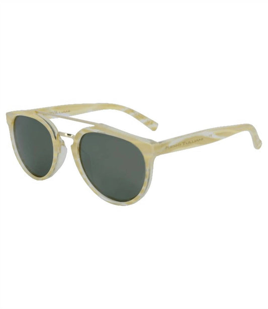 One Size - pearl/black mirror lens