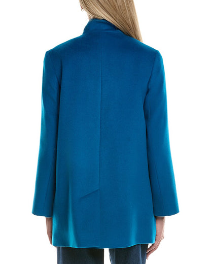 wool-blend coat