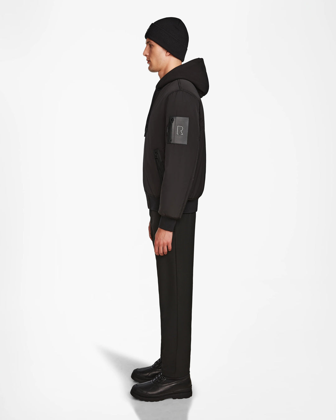 neven men's bomber jacket with removable dickie