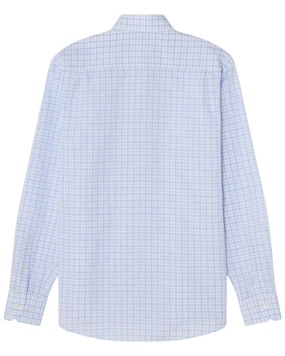 reynolds check linen-blend shirt