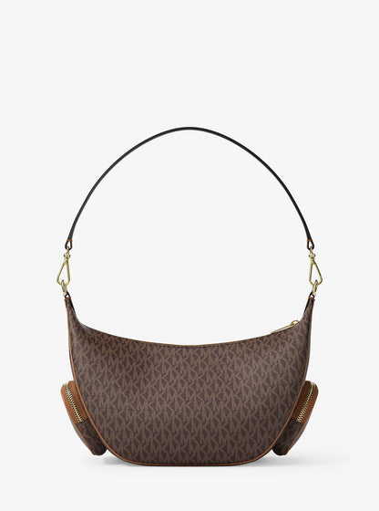 merritt medium signature logo convertible shoulder bag