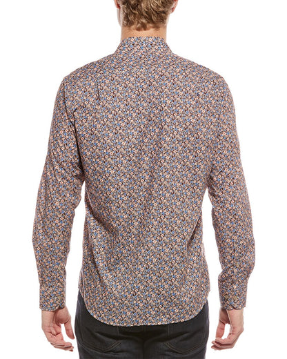 canclini floral print shirt