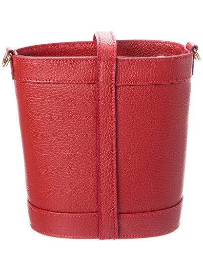 maxine16 leather bucket bag
