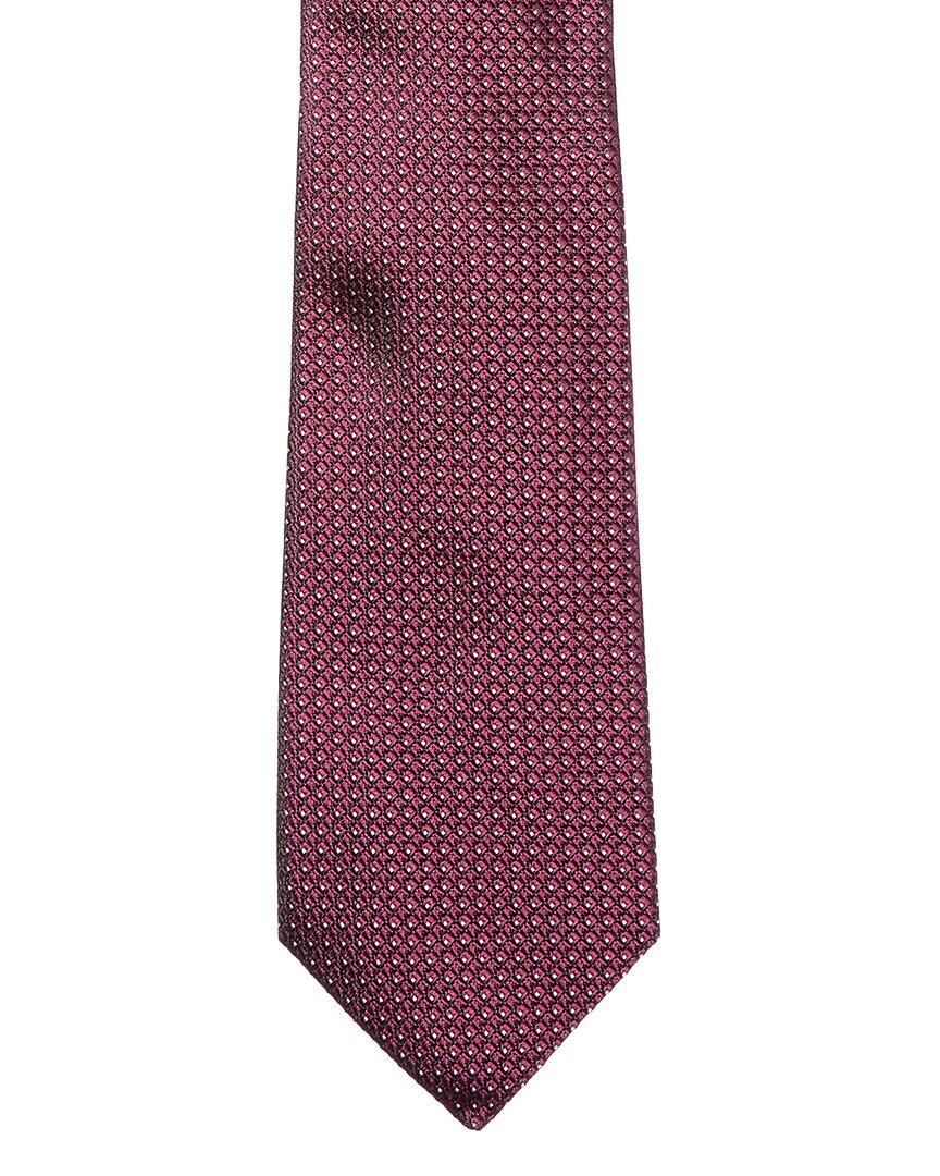 purple silk tie