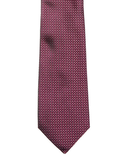 purple silk tie