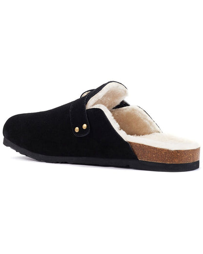 suede slipper