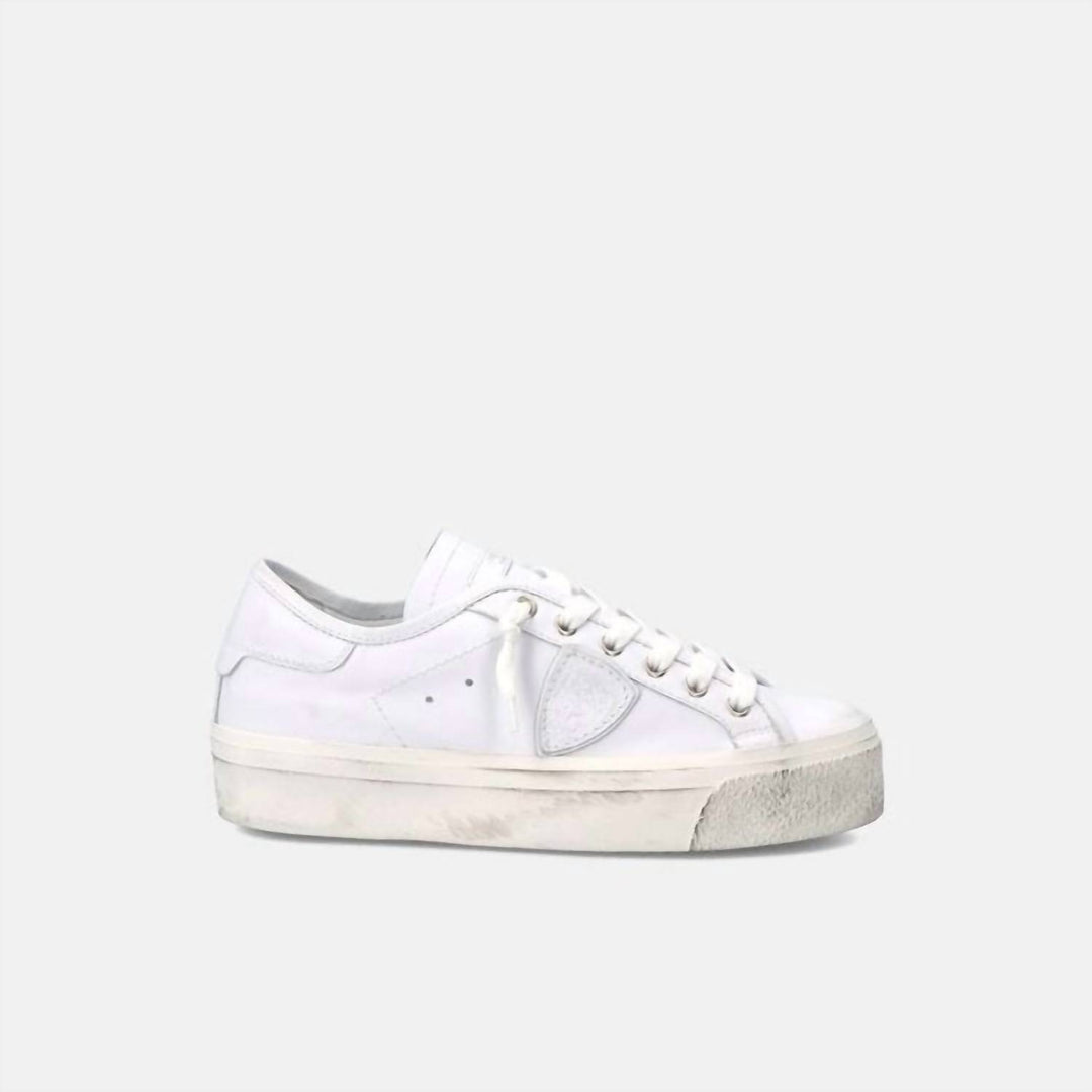 women's prsx haute low sneakers in white