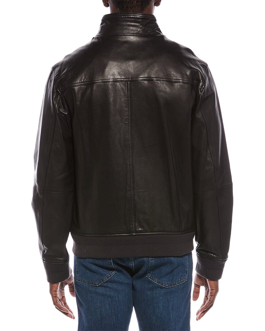 harrington leather bomber jacket