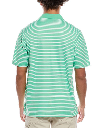 2bar stripe polo shirt
