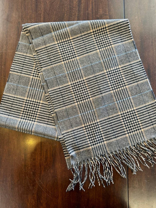 One Size - herringbone plaid