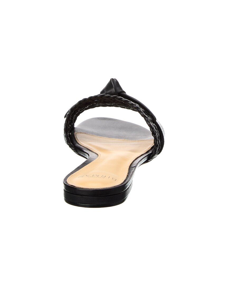 clarita basketry leather sandal