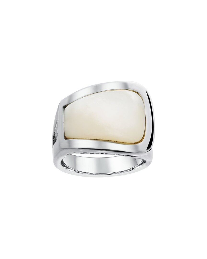 plated statement ring