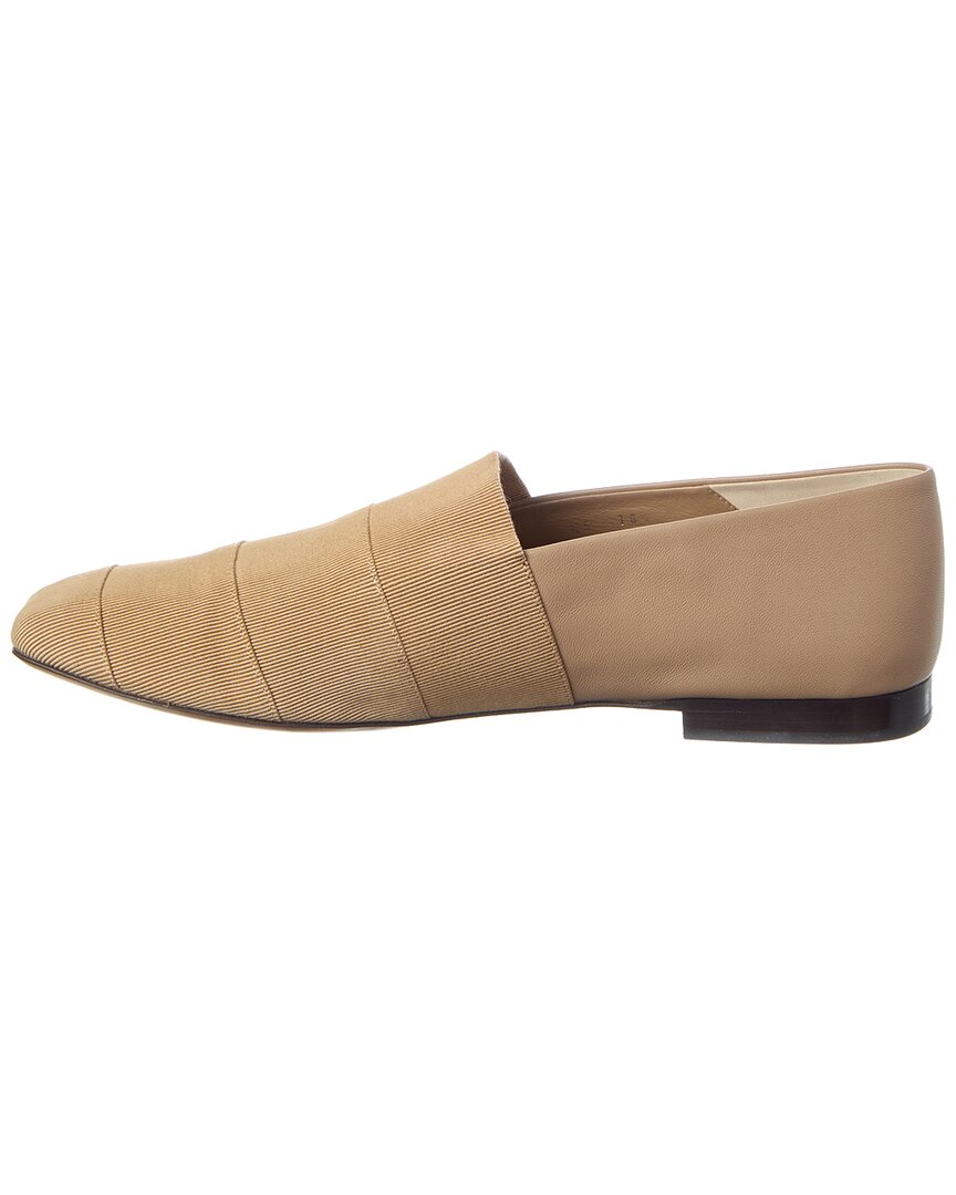 ferragamo alkes grosgrain & leather loafer