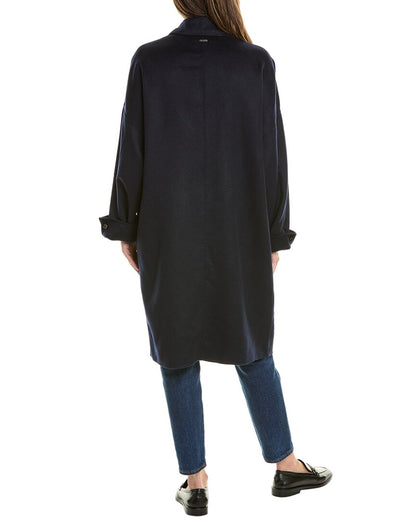 cattina wool-blend coat