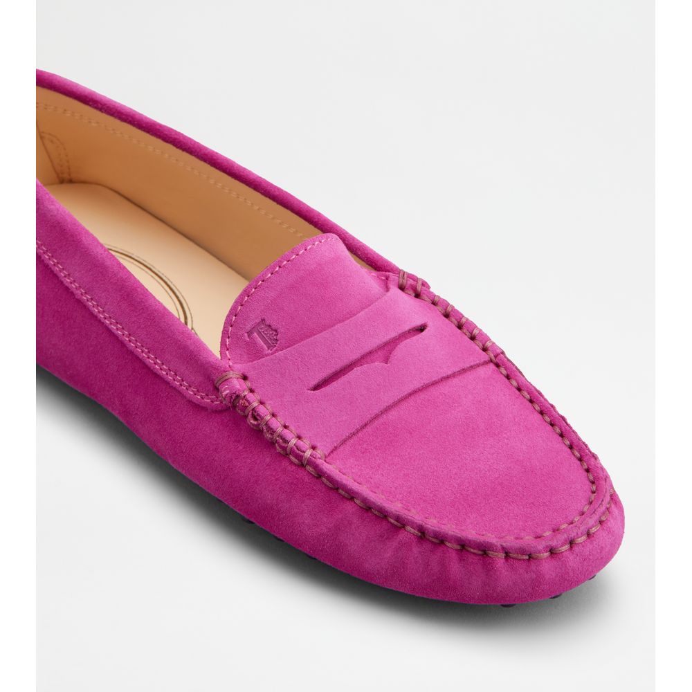 gommino driving shoes in suede
