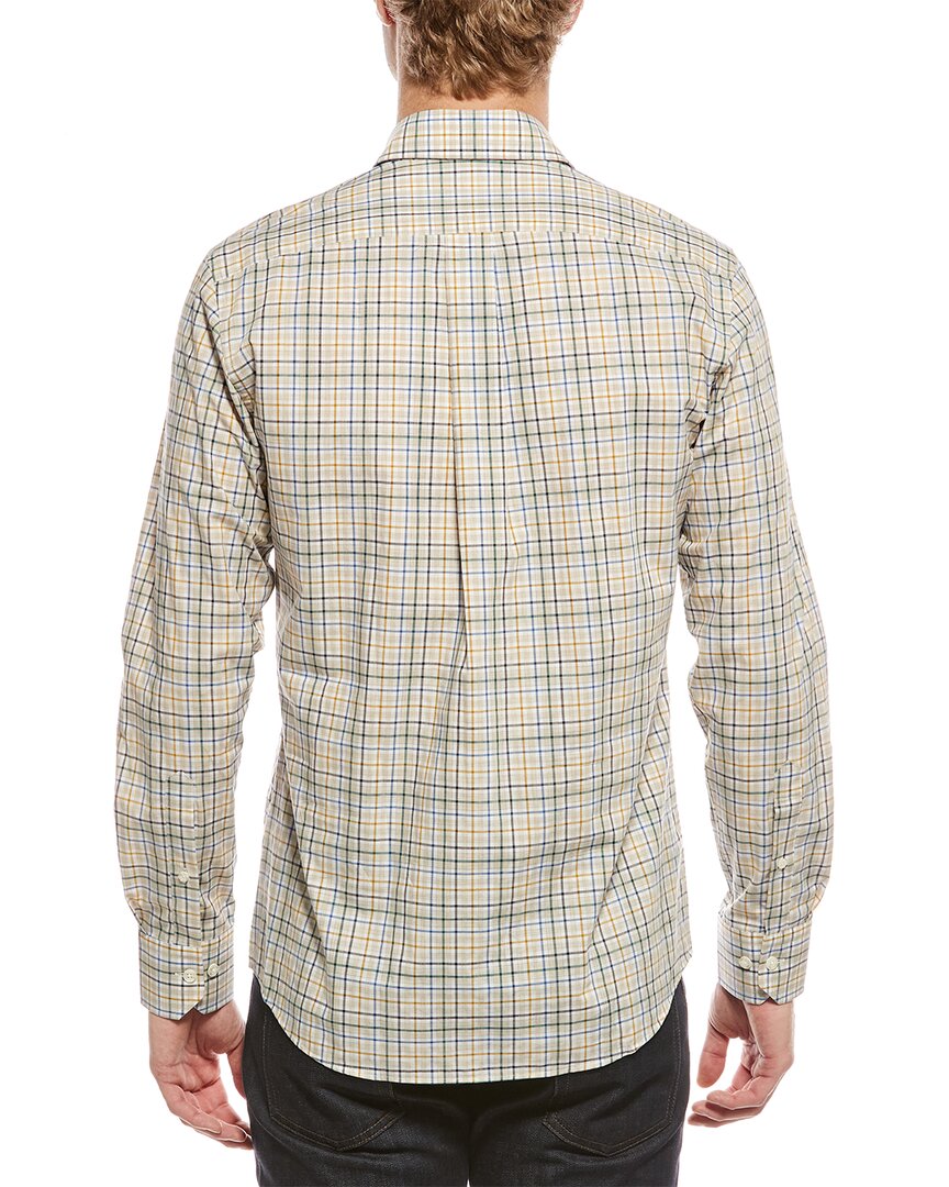 mélange plaid shirt