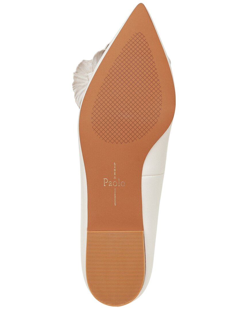 nerine leather flat