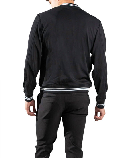 maverick bomber jacket in noir