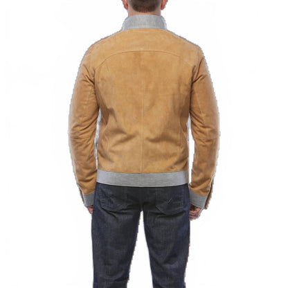 julius jacket in mustard