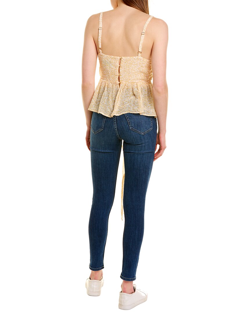 brize silk-blend top