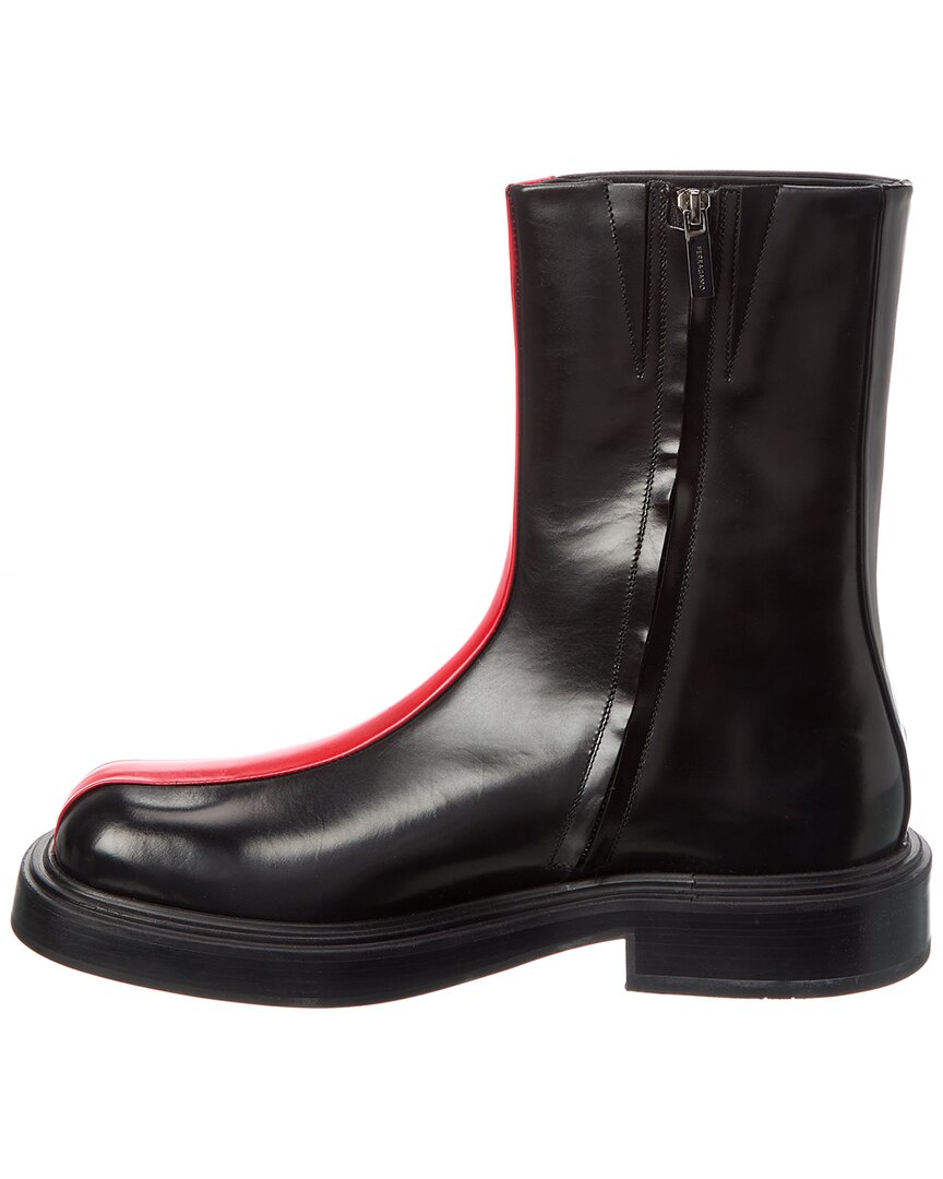 ferragamo leather boot