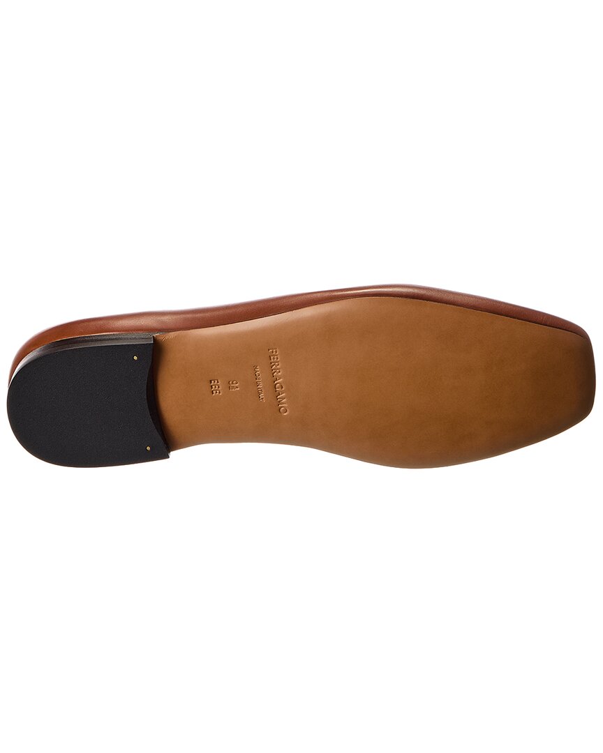ferragamo gedeone leather loafer