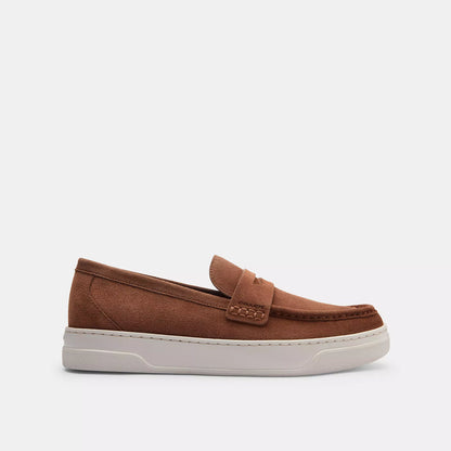 suede hybrid loafer