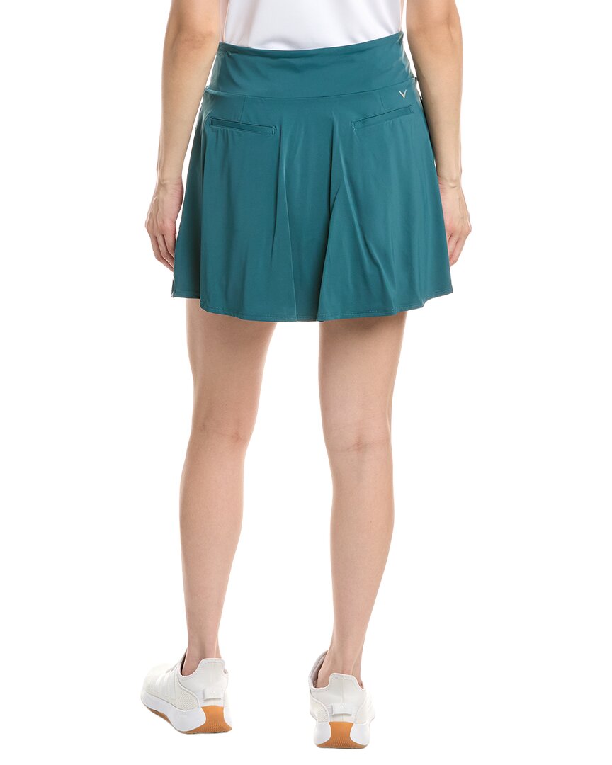 4in 17in abstract swirl flounce skort