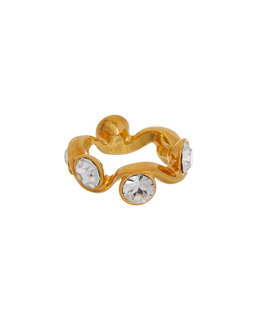 crystal wave ring