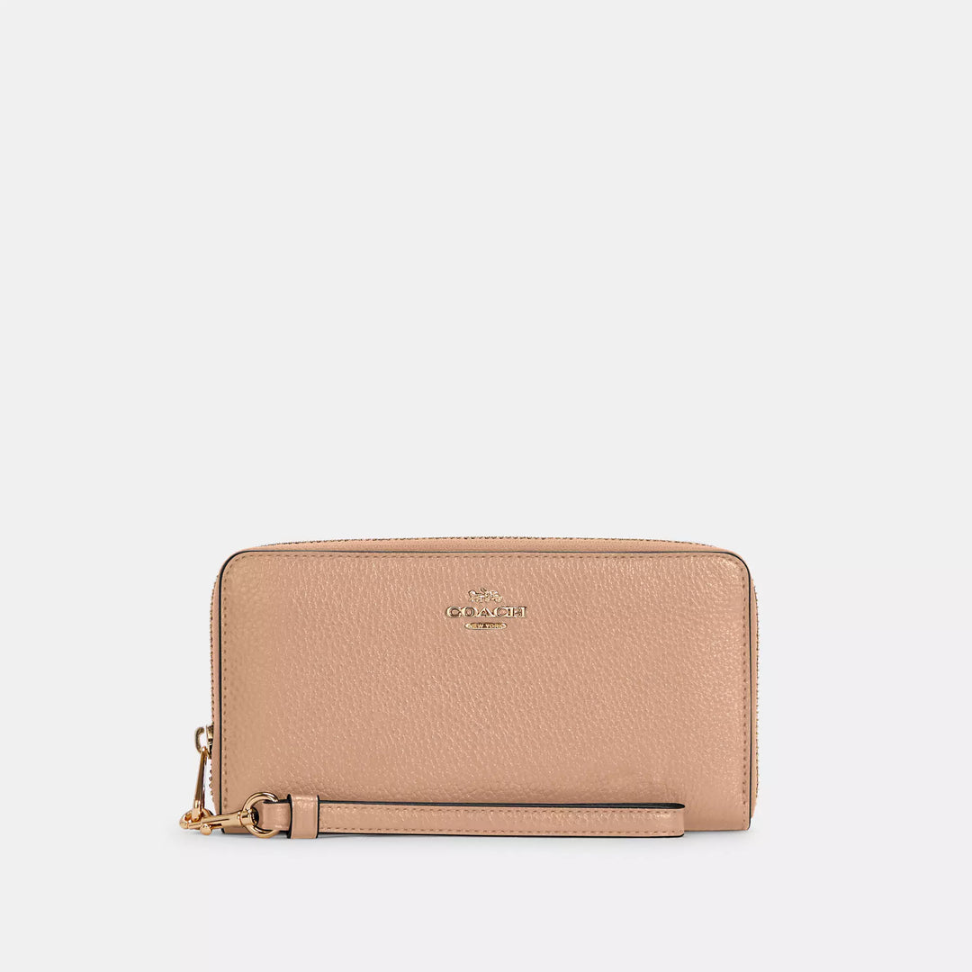 long zip around wallet