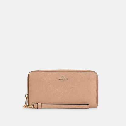 long zip around wallet