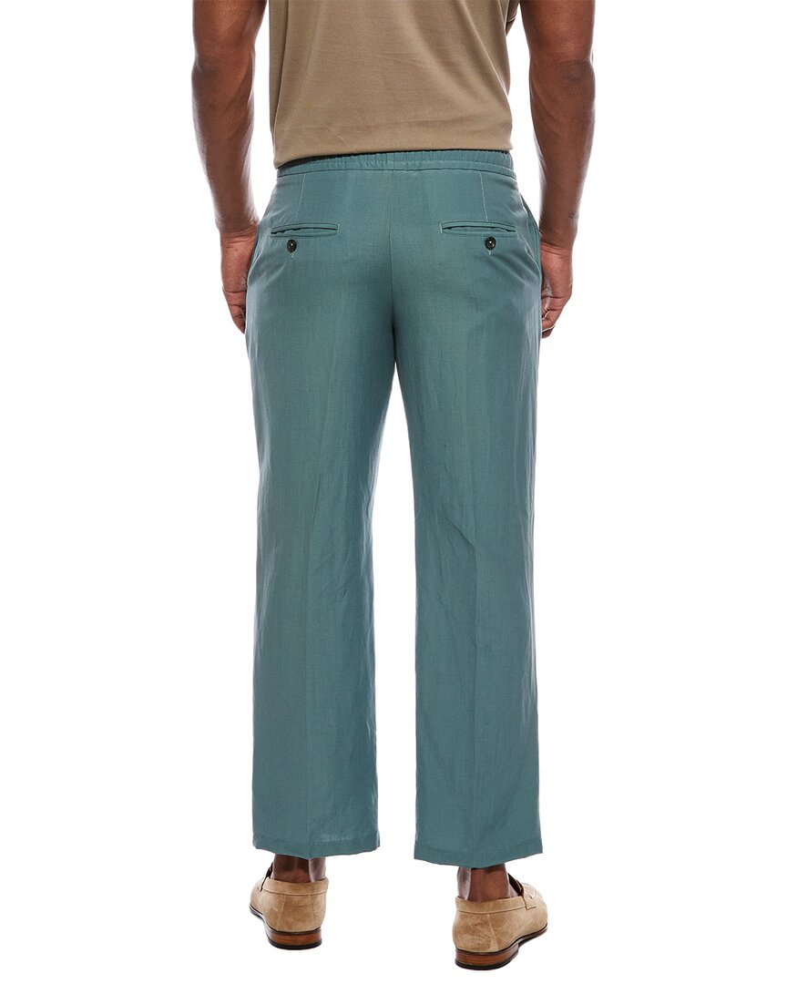 wool & linen-blend trouser