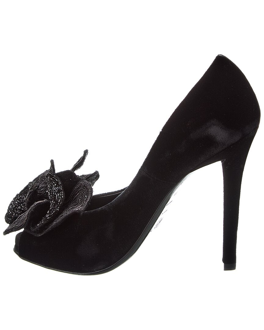 velvet pump