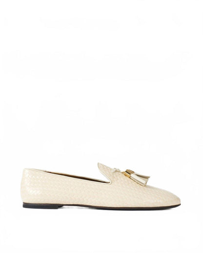 women's amanda flats in off white