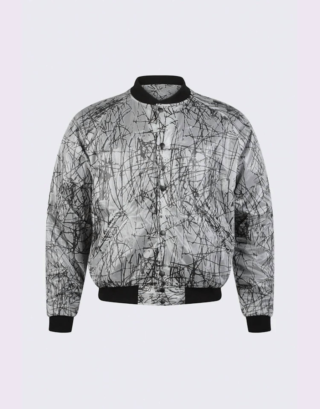 atticus jacket in black lines