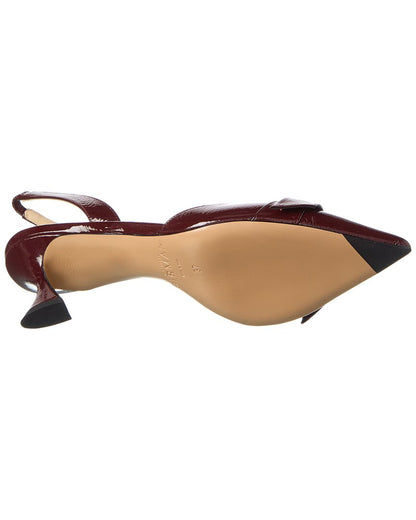 clarita bell 60 patent slingback pump