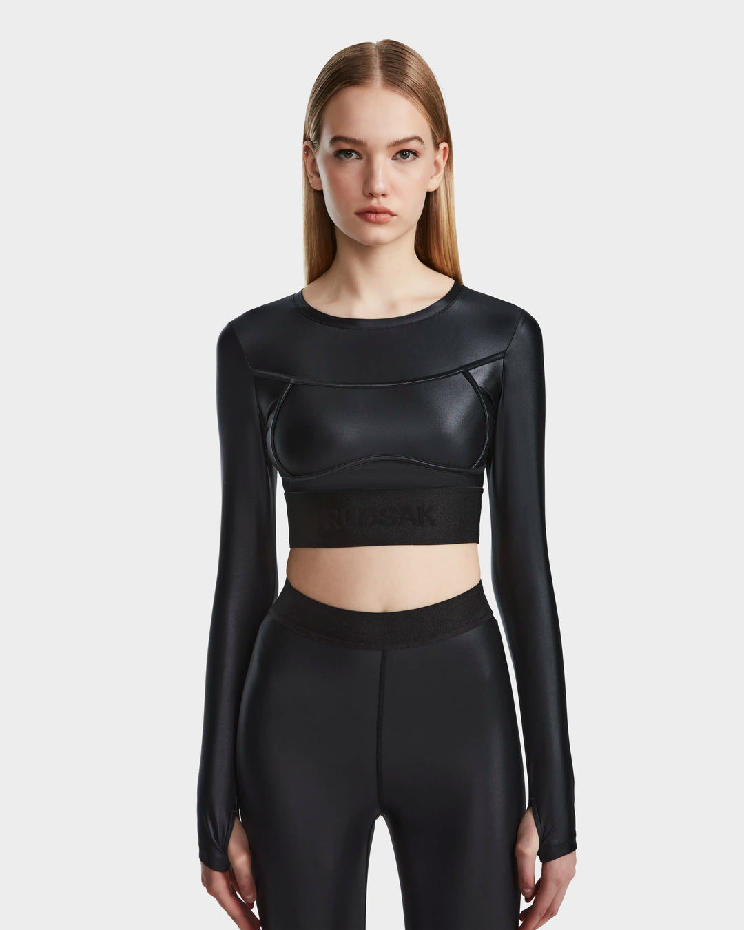 lora women's lustrous stretch top