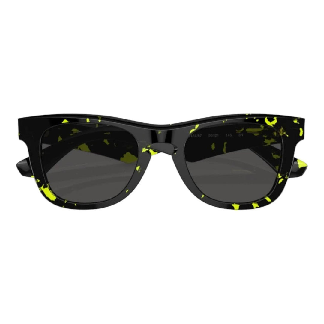 unisex be4426 4124/87 sunglasses in green havana / dark grey