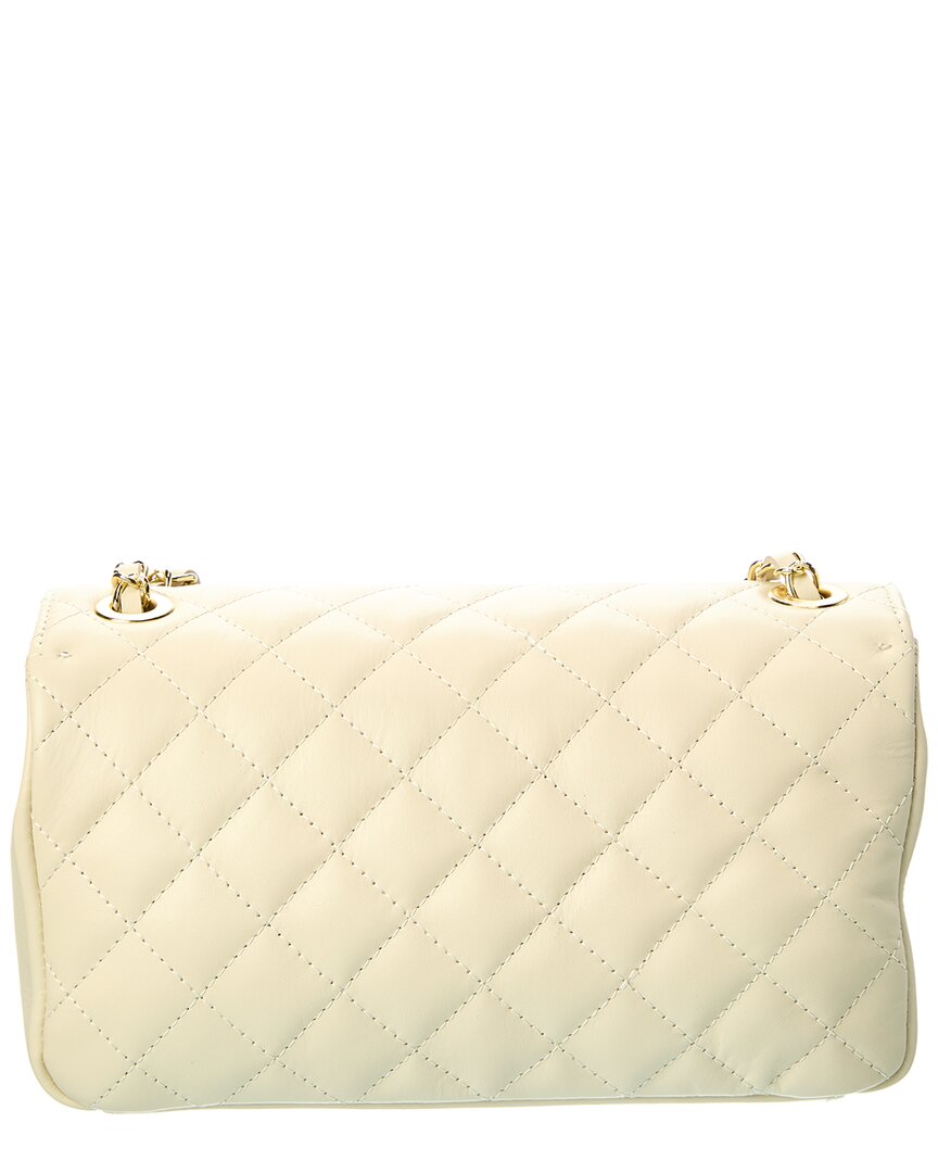 cleo quilted leather shoulder bag